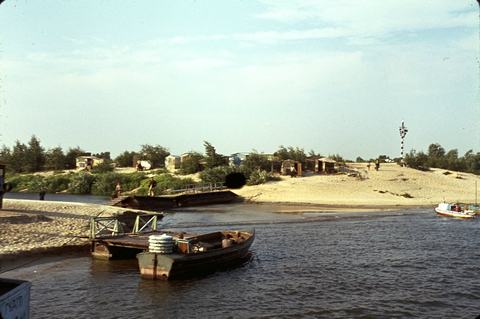 Лодки на Днепре 60 года