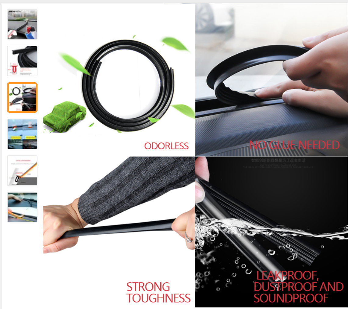 Уплотнительная лента для автомобиля Mazda, Ford, Toyota, BMW, Audi, Hyundai, Kia, Lada. 