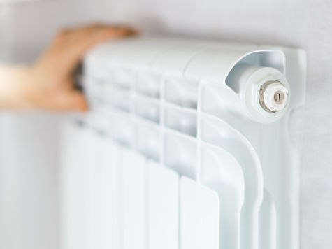 белая батарея отопления