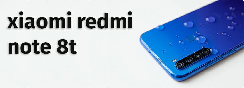 Cмартфон xiaomi redmi note 8t