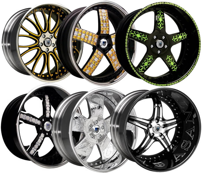 Какие бывают виды колёсных дисков