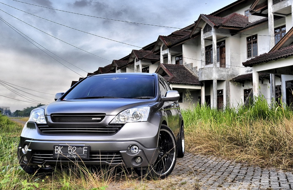 Тюнингованная хонда srv