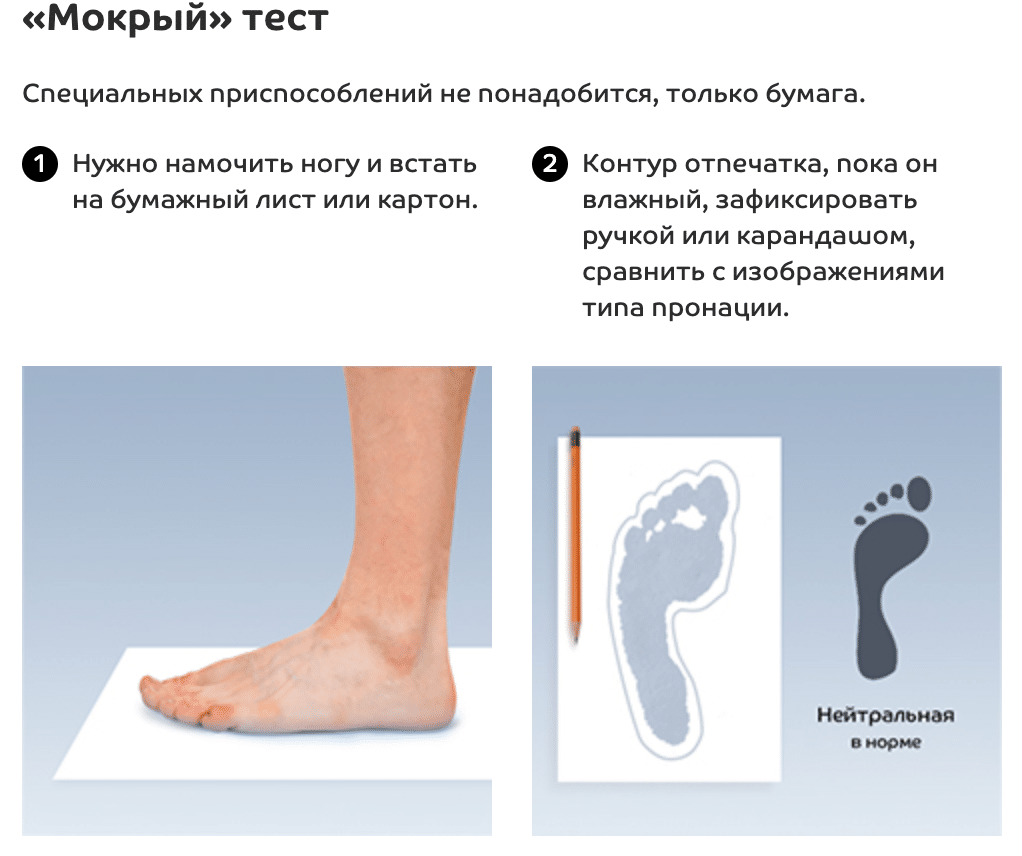 Простой тест для выбора кроссовок