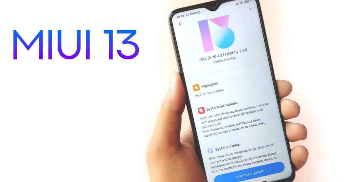 Ошибки в miui 12 и презентация miui 13